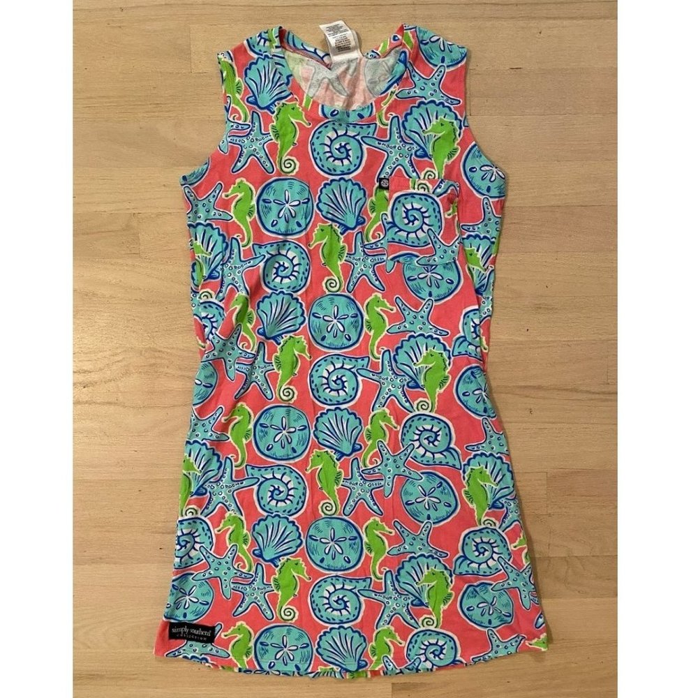 Simply Southern beach seahorse dress size XS/S